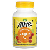 Nature’s Way, Alive! Organic Vitamin C, 120 Vegetarian Capsules - [product_sku] | HiLife Vitamins