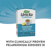 Nature’s Way, Umcka Lemon Hot Drink, 10 Packets UPC 033674151464 | Hilife Vitamins