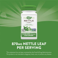Nature’s Way, Nettles, 100 Vegetarian Capsules UPC 033674151501 | Hilife Vitamins