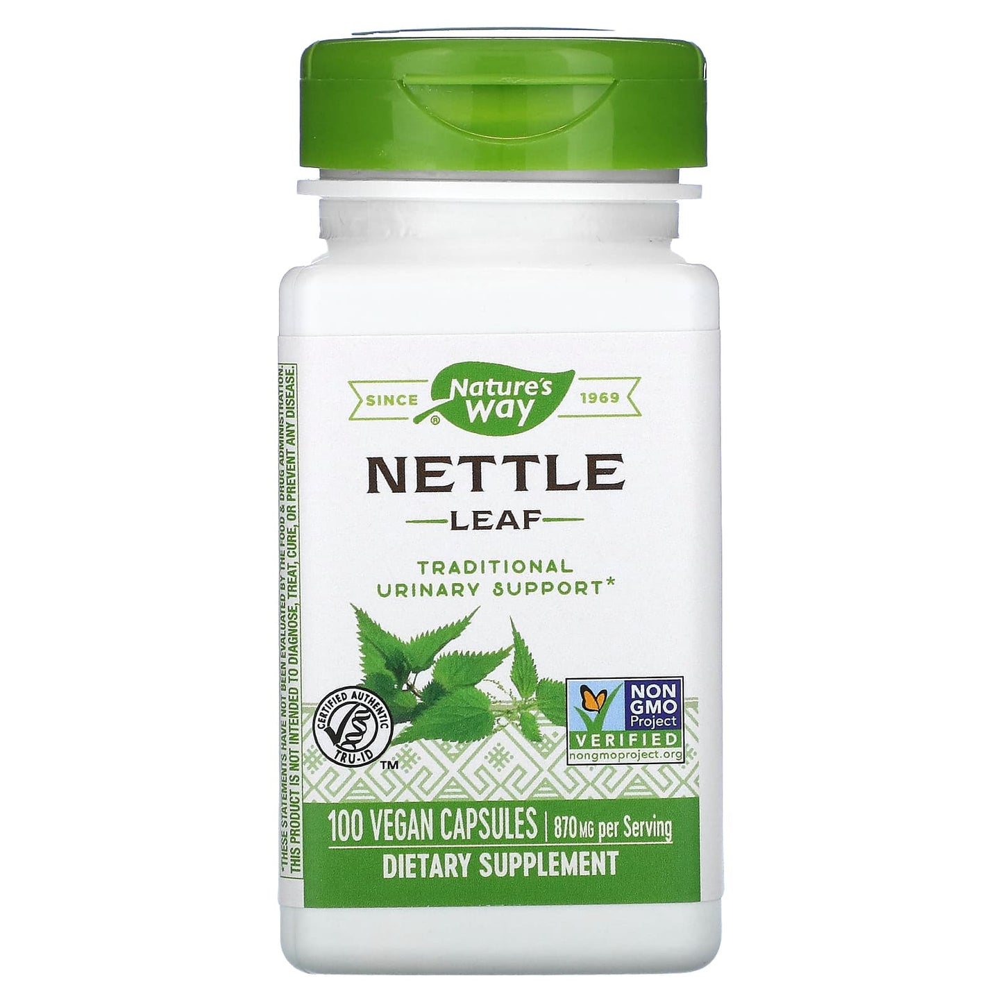 Nature’s Way, Nettles, 100 Vegetarian Capsules UPC 033674151501 | Hilife Vitamins