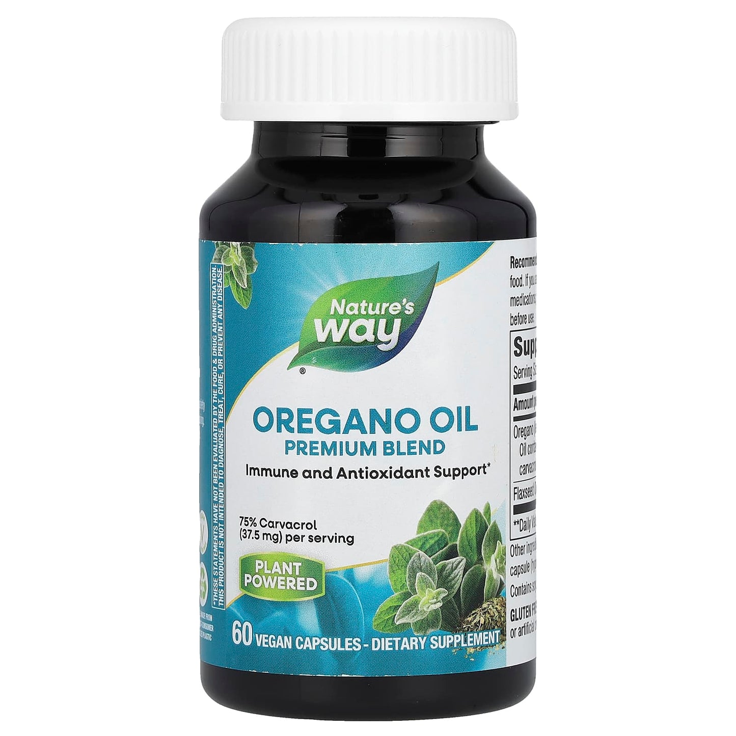 Nature’s Way, Oregano Oil, 60 Vegetarian Capsules UPC 033674151815 | Hilife Vitamins
