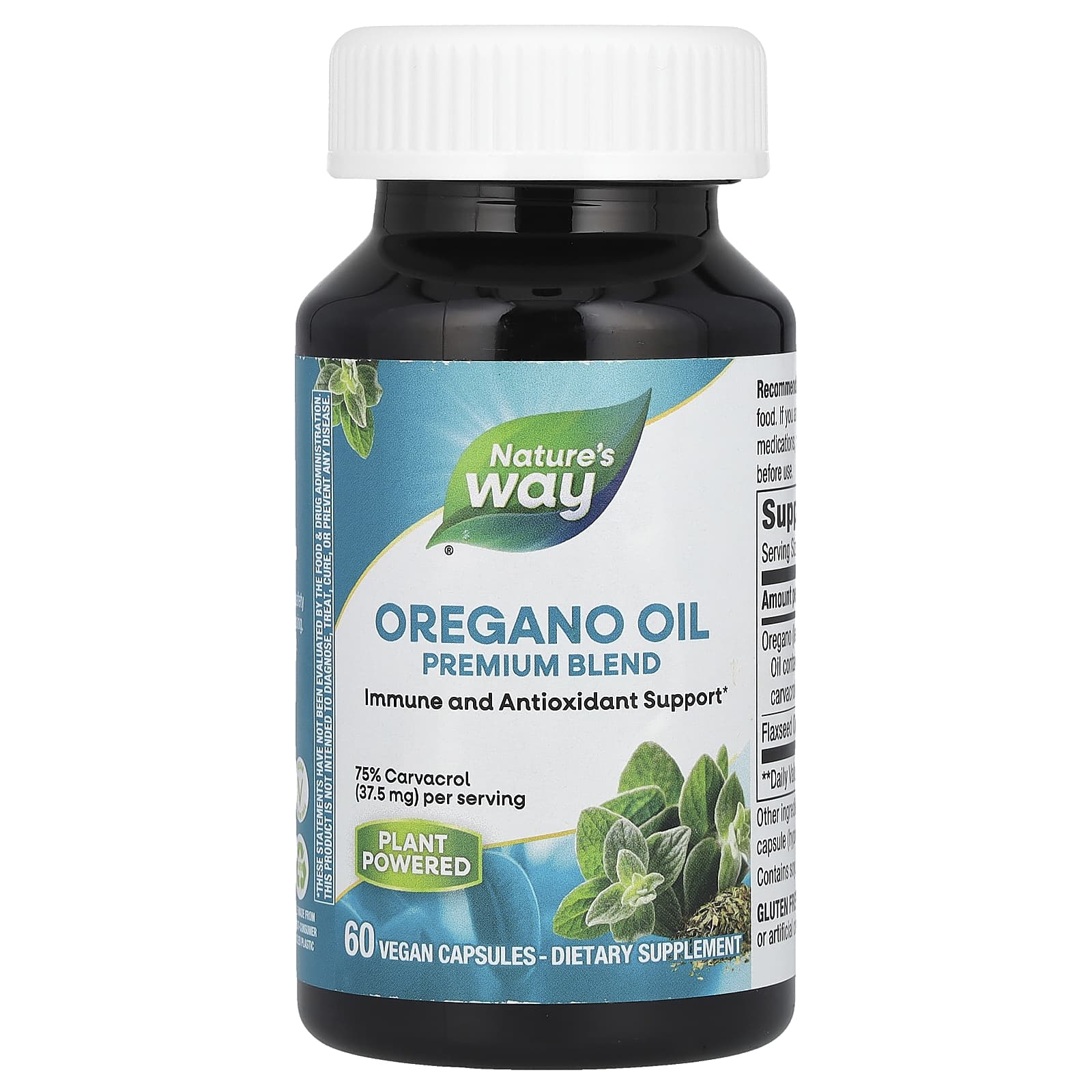 Nature’s Way, Oregano Oil, 60 Vegetarian Capsules UPC 033674151815 | Hilife Vitamins