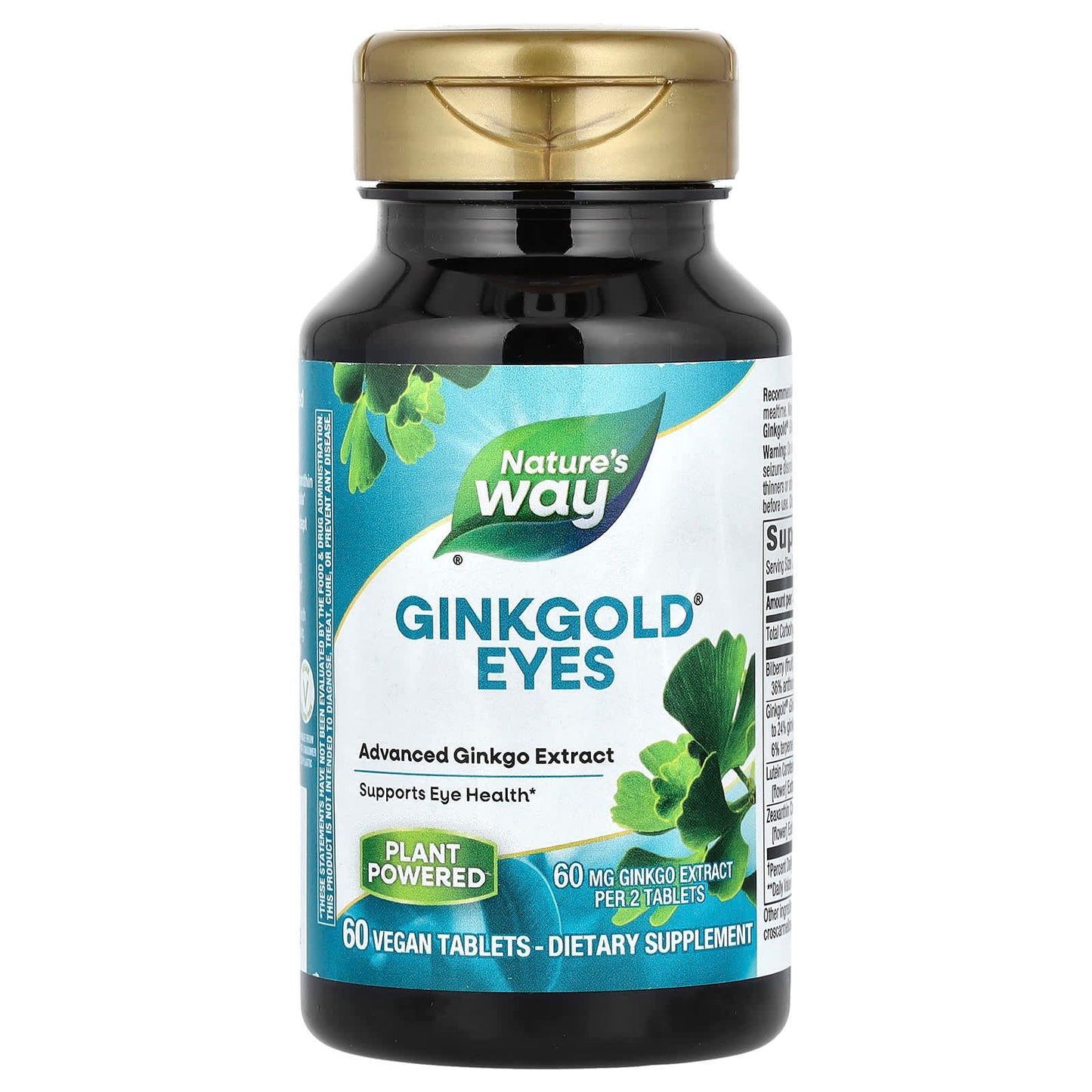 Nature’s Way, Ginkgold Eyes, 60 Tablets UPC 033674152522 | Hilife Vitamins