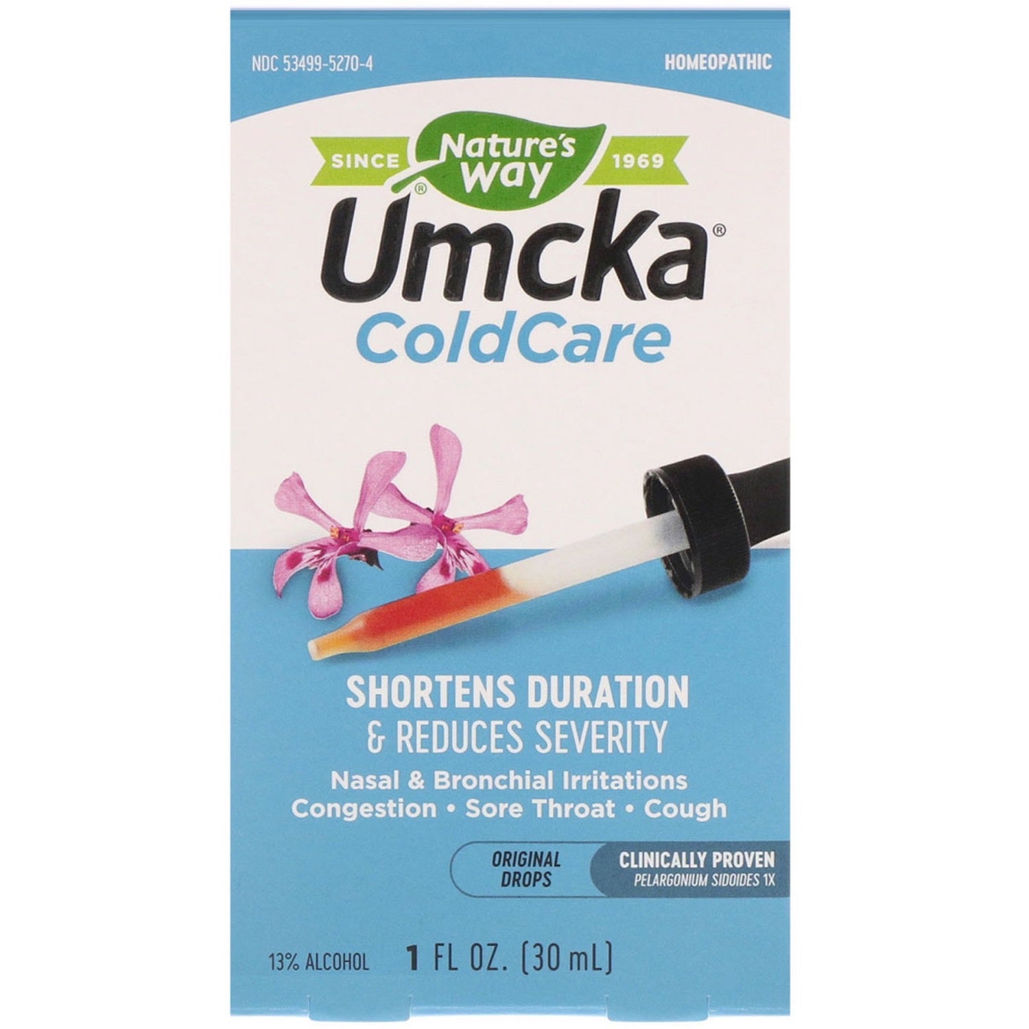 Nature’s Way, Umcka Original Drops, 1 Oz UPC 033674152706 | Hilife Vitamins