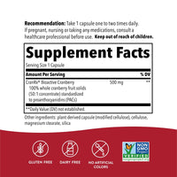 Nature’s Way, CranRx, 30 Vegetarian Capsules UPC 033674152898 | Hilife Vitamins