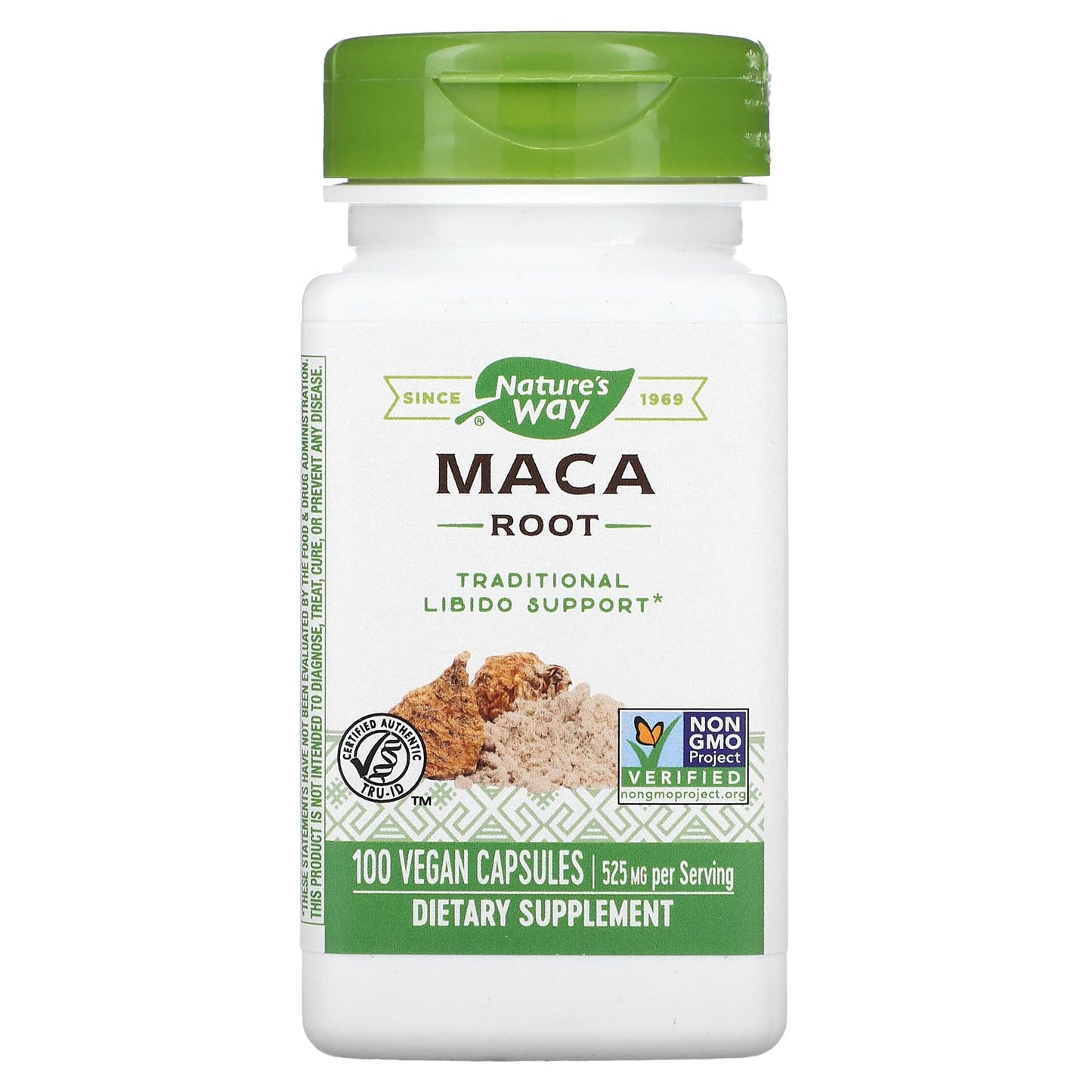 Nature’s Way, Maca, 100 Vegetarian Capsules UPC 033674153109 | Hilife Vitamins