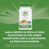 Nature’s Way, Maca, 100 Vegetarian Capsules UPC 033674153109 | Hilife Vitamins