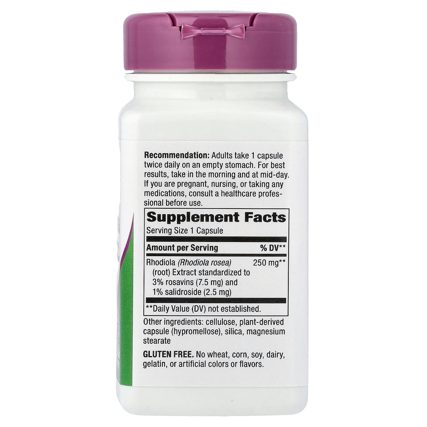 Nature’s Way, Rhodiola Rosea, 60 Vegetarian Capsules UPC 033674153215 | Hilife Vitamins
