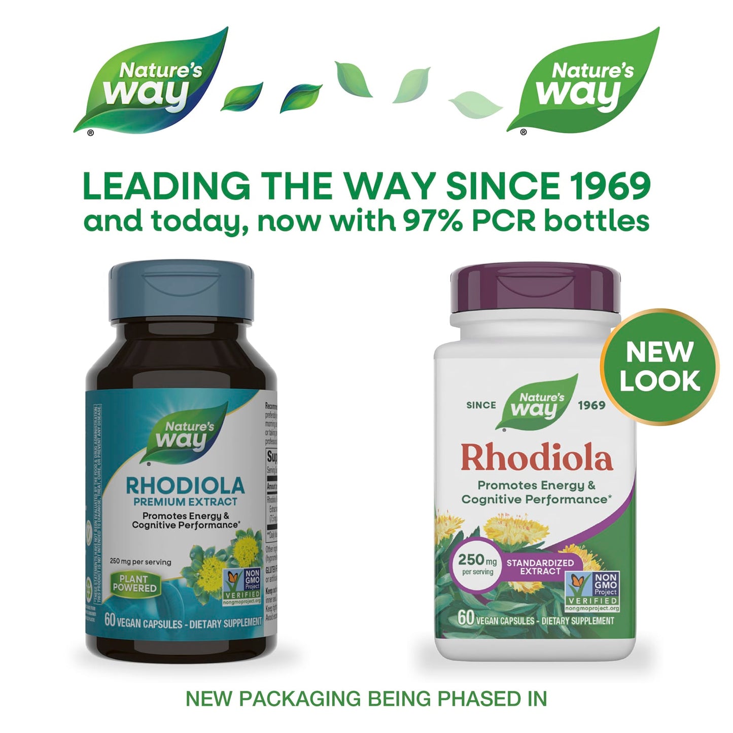 Nature’s Way, Rhodiola Rosea, 60 Vegetarian Capsules UPC 033674153215 | Hilife Vitamins