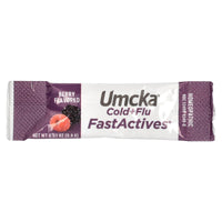 Nature’s Way, Umcka, Fast Actives, Cold + Flu Relief, Non-Drowsy, Berry Flavor, 10 Packets - [product_sku] | HiLife Vitamins