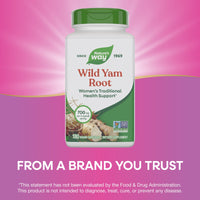 Nature’s Way, Wild Yam, 180 Vegetarian Capsules UPC 033674153505 | Hilife Vitamins