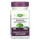 Nature’s Way, Ginkgo Standardized Extract, 120 Vegetarian Capsules - 033674153512 | Hilife Vitamins