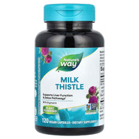 Nature’s Way, Milk Thistle Standardized Extract, 120 Vegetarian Capsules UPC 033674153550 | Hilife Vitamins