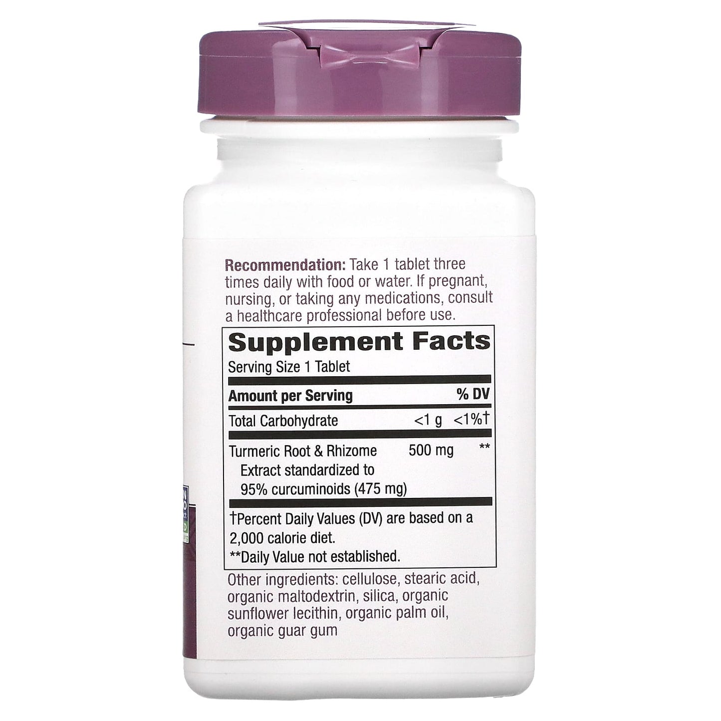 Nature’s Way, Turmeric Standardized Extract, 120 Tablets UPC 033674153567 | Hilife Vitamins