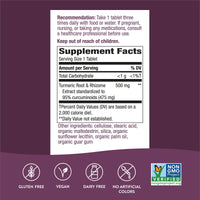 Nature’s Way, Turmeric Standardized Extract, 120 Tablets UPC 033674153567 | Hilife Vitamins