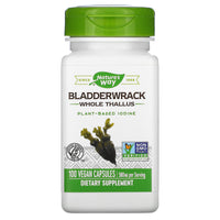 Nature’s Way, Bladderwrack Whole Herb, 100 Vegetarian Capsules UPC 033674153802 | Hilife Vitamins