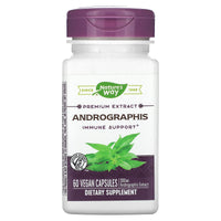 Nature’s Way, Andrographis Standardized Extract, 60 Vegetarian Capsules UPC 033674153819 | Hilife Vitamins