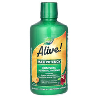 Nature’s Way, Alive! Multi Citrus Flavor, 30.4 Oz UPC 033674153956 | Hilife Vitamins