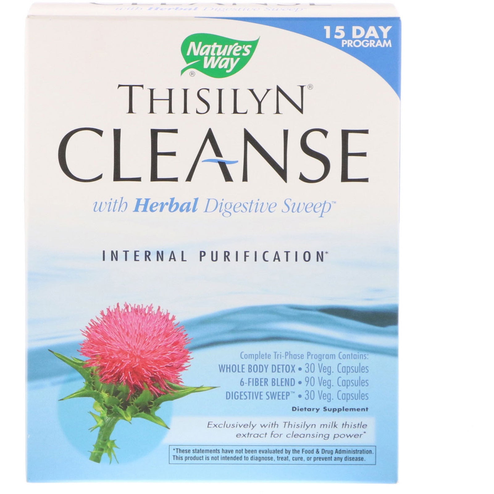 Nature’s Way, Thisilyn Cleanse Herbal Kit, 3 Kit UPC 033674154076 | HiLife Vitamins