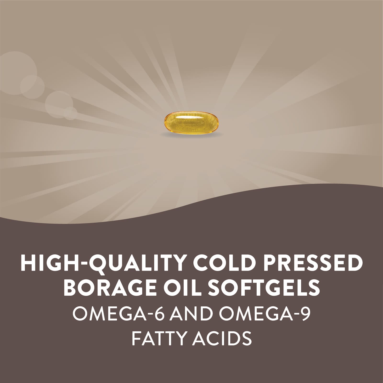 Nature’s Way, Borage Oil 1300 mg, 60 Softgels UPC 033674154137 | Hilife Vitamins