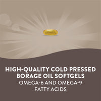 Nature’s Way, Borage Oil 1300 mg, 60 Softgels UPC 033674154137 | Hilife Vitamins