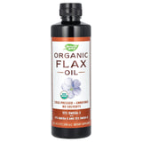 Nature’s Way, Flax seed Oil   ORGANIC, 16 Oz Liquid - 033674154267 | Hilife Vitamins