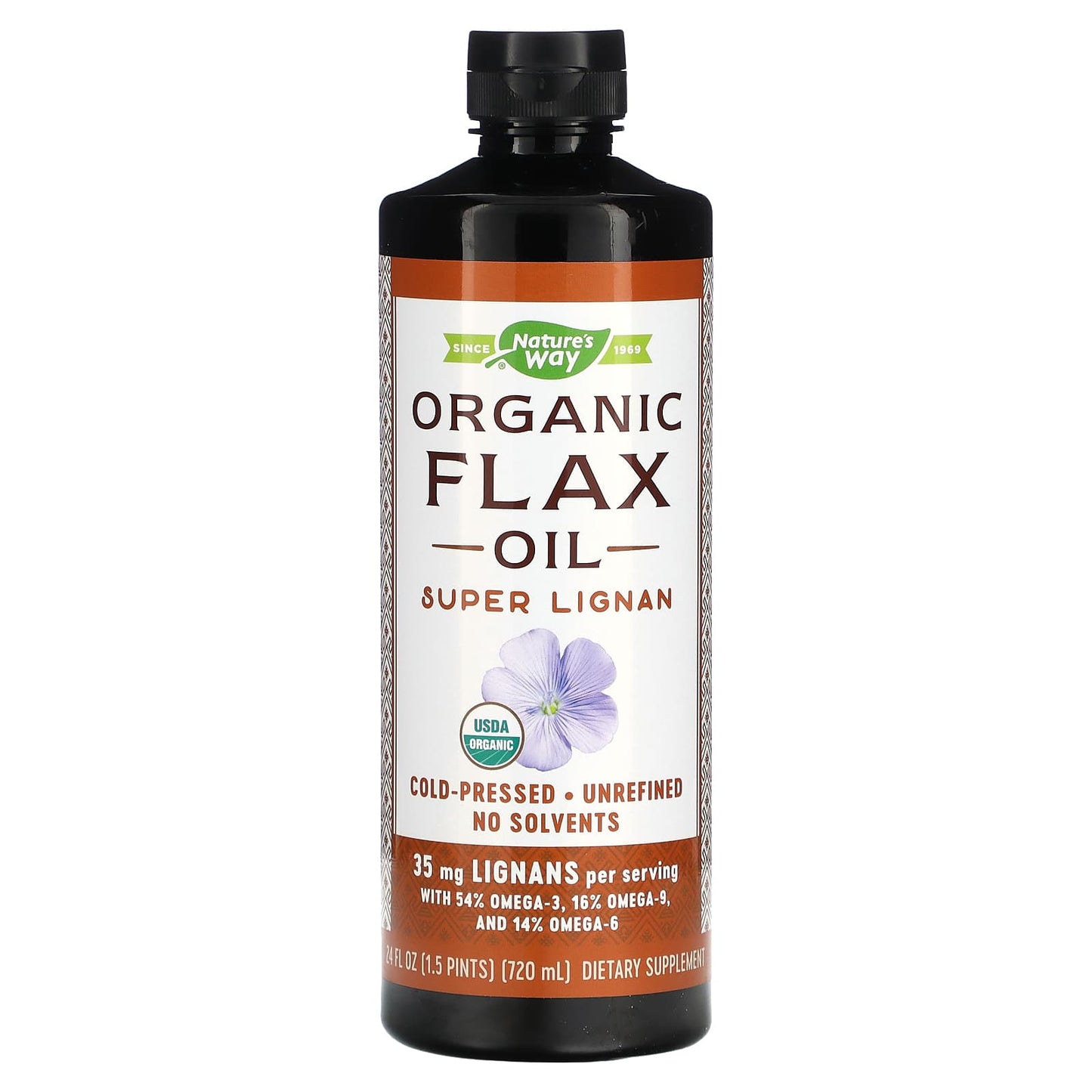 Nature’s Way, Flax Oil Super Lignan, 1.5 Oz UPC 033674154298 | Hilife Vitamins