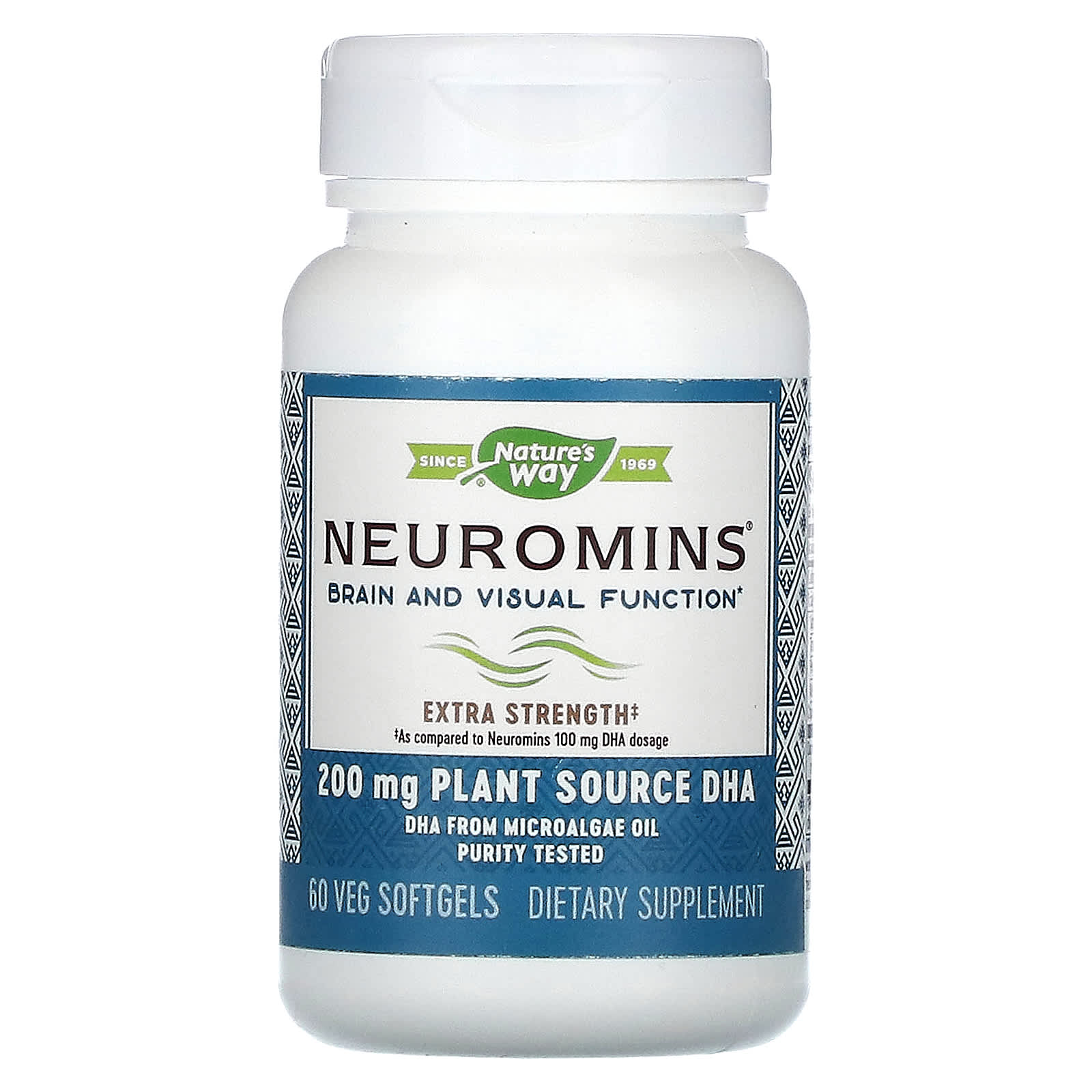Nature’s Way, Neuromins 200 mg Dha, 60 Softgels UPC 033674154397 | HiLife Vitamins