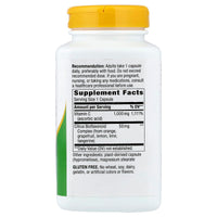 Nature’s Way, Vitamin C 1000-Bioflavonoids, 250 Vegetarian Capsules UPC 033674154656 | Hilife Vitamins
