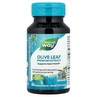 Nature’s Way, Olive Leaf 20%, 60 Vegetarian Capsules UPC 033674154809 | Hilife Vitamins