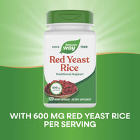Nature’s Way, Red Yeast Rice, 600 mg, 120 Vegan Capsules UPC 033674155400 | Hilife Vitamins
