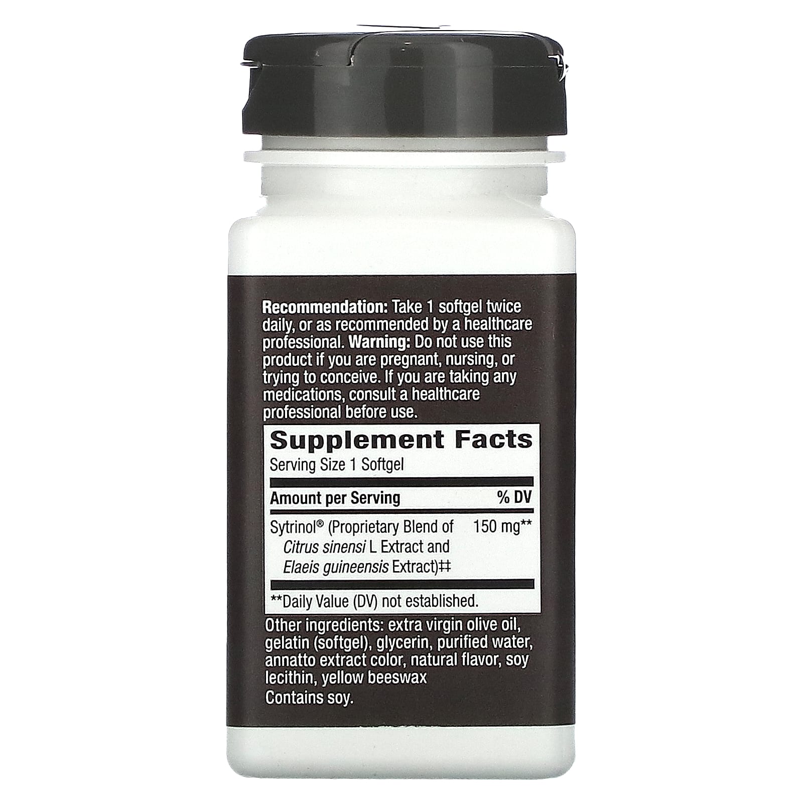 Nature’s Way, Sytrinol, 60 Softgels UPC 033674155707 | Hilife Vitamins