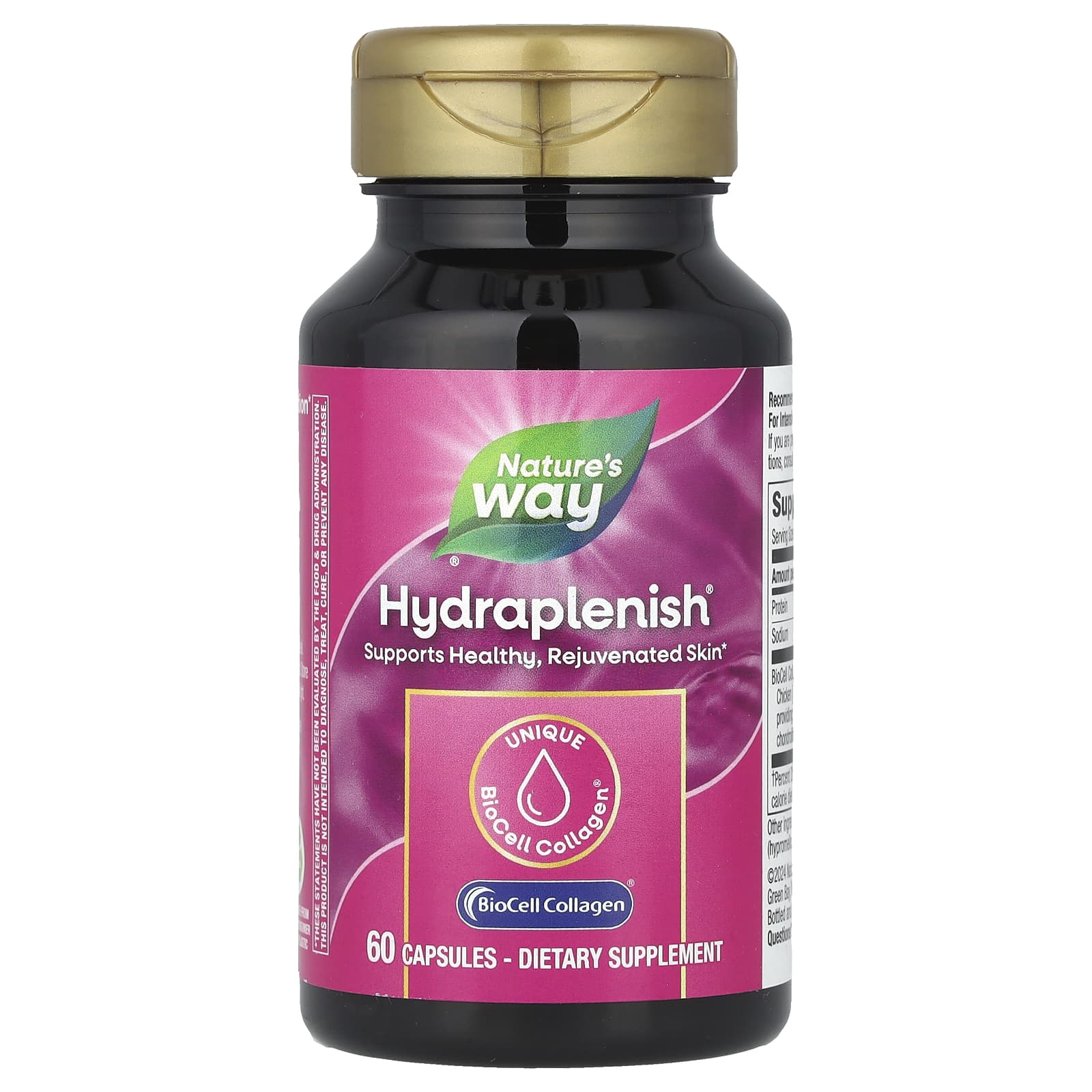 Nature’s Way, Hydraplenish®, 60 Capsules UPC 033674156018 | Hilife Vitamins