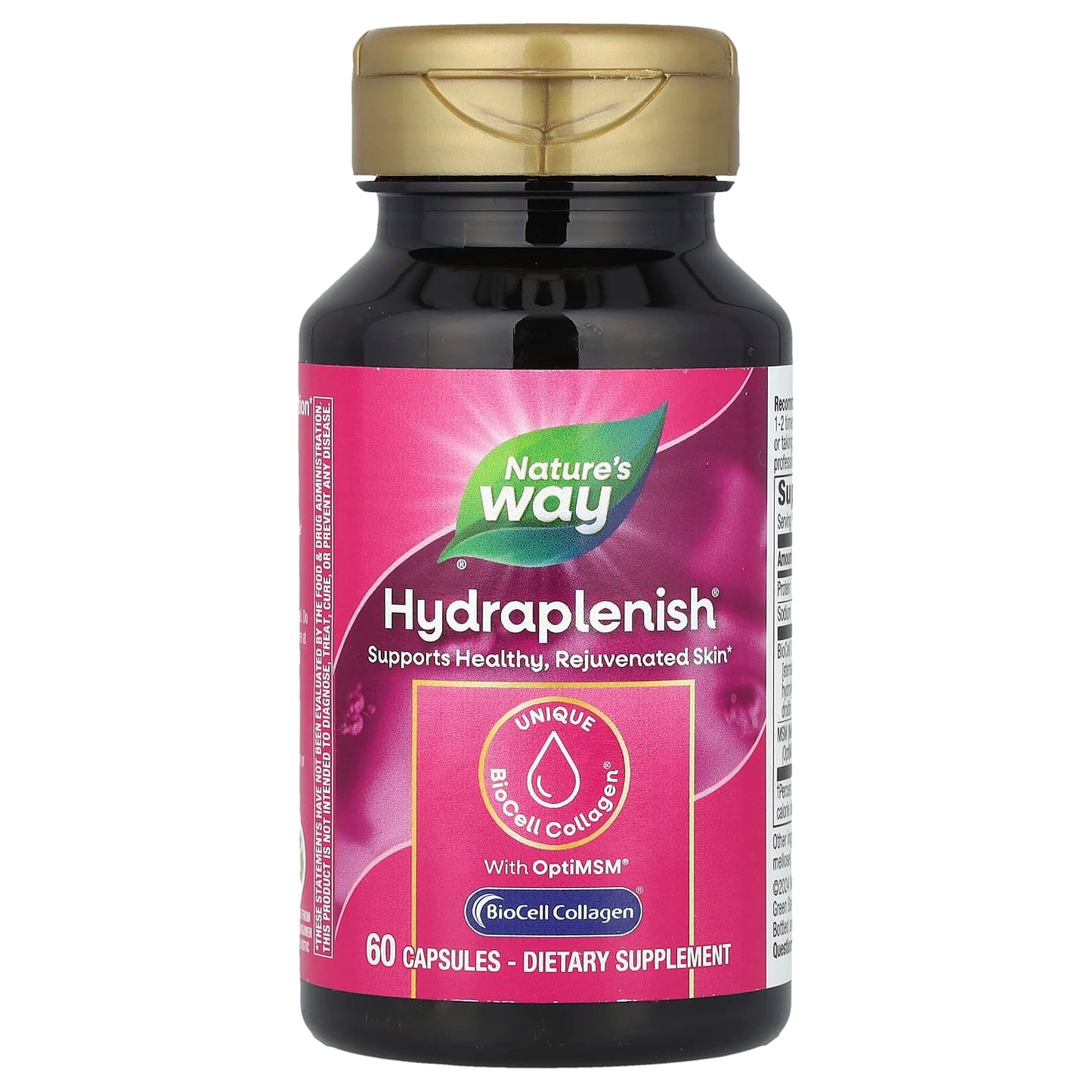 Nature’s Way, Hydraplenish With Msm, 60 Capsules UPC 033674156032 | Hilife Vitamins