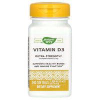 Nature’s Way, D3 2000 IU, 240 Softgels UPC 033674156049 | Hilife Vitamins