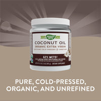 Nature’s Way, Organic Coconut Oil, 32 Oz UPC 033674156599 | Hilife Vitamins