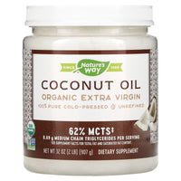 Nature’s Way, Organic Coconut Oil, 32 Oz UPC 033674156599 | Hilife Vitamins