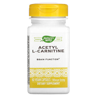 Nature’s Way, Acetyl L-Carnitine, 60 Vegetarian Capsules UPC 033674156636 | HiLife Vitamins