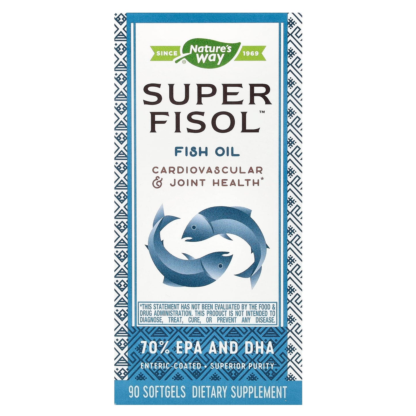 Nature’s Way, Super Fisol Fish Oil, 90 Softgels UPC 033674156889 | Hilife Vitamins