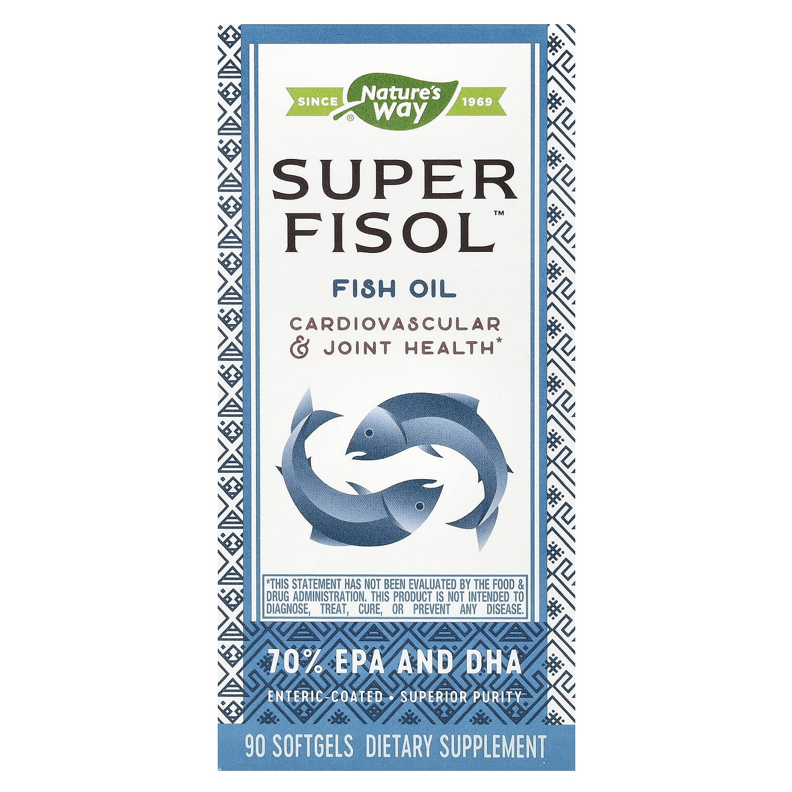Nature’s Way, Super Fisol Fish Oil, 90 Softgels UPC 033674156889 | Hilife Vitamins
