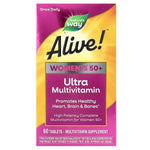 Nature’s Way, Alive! Once Daily, Women’s 50+ Multi-Vitamin, 60 Tablets UPC 033674156926 | Hilife Vitamins