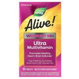 Nature’s Way, Alive! Once Daily, Women’s 50+ Multi-Vitamin, 60 Tablets - 033674156926 | Hilife Vitamins