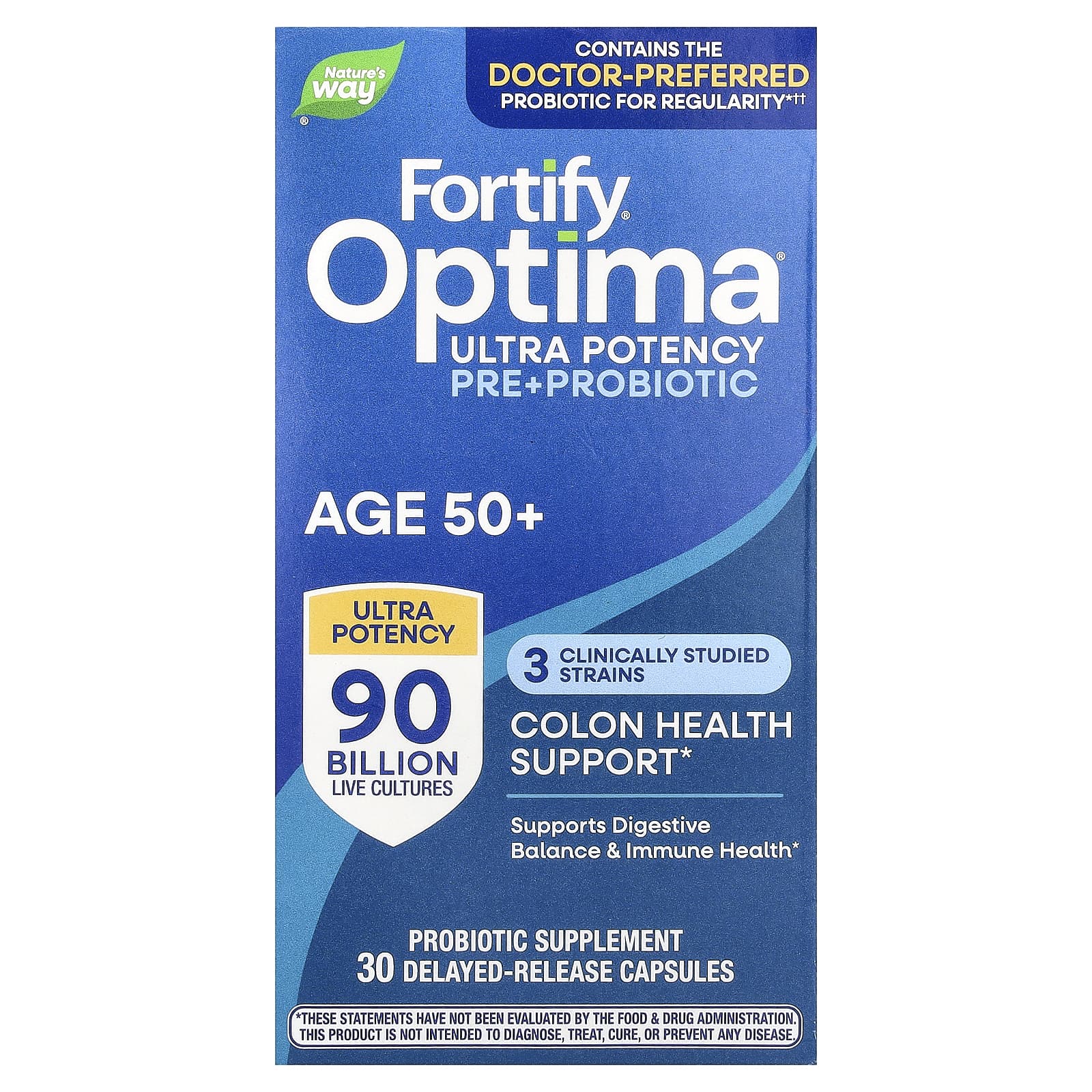 Nature’s Way, Primadophilus Optima Max Bifido 90 billion cfus, 30 Vegetarian Capsules UPC 033674157855 | Hilife Vitamins
