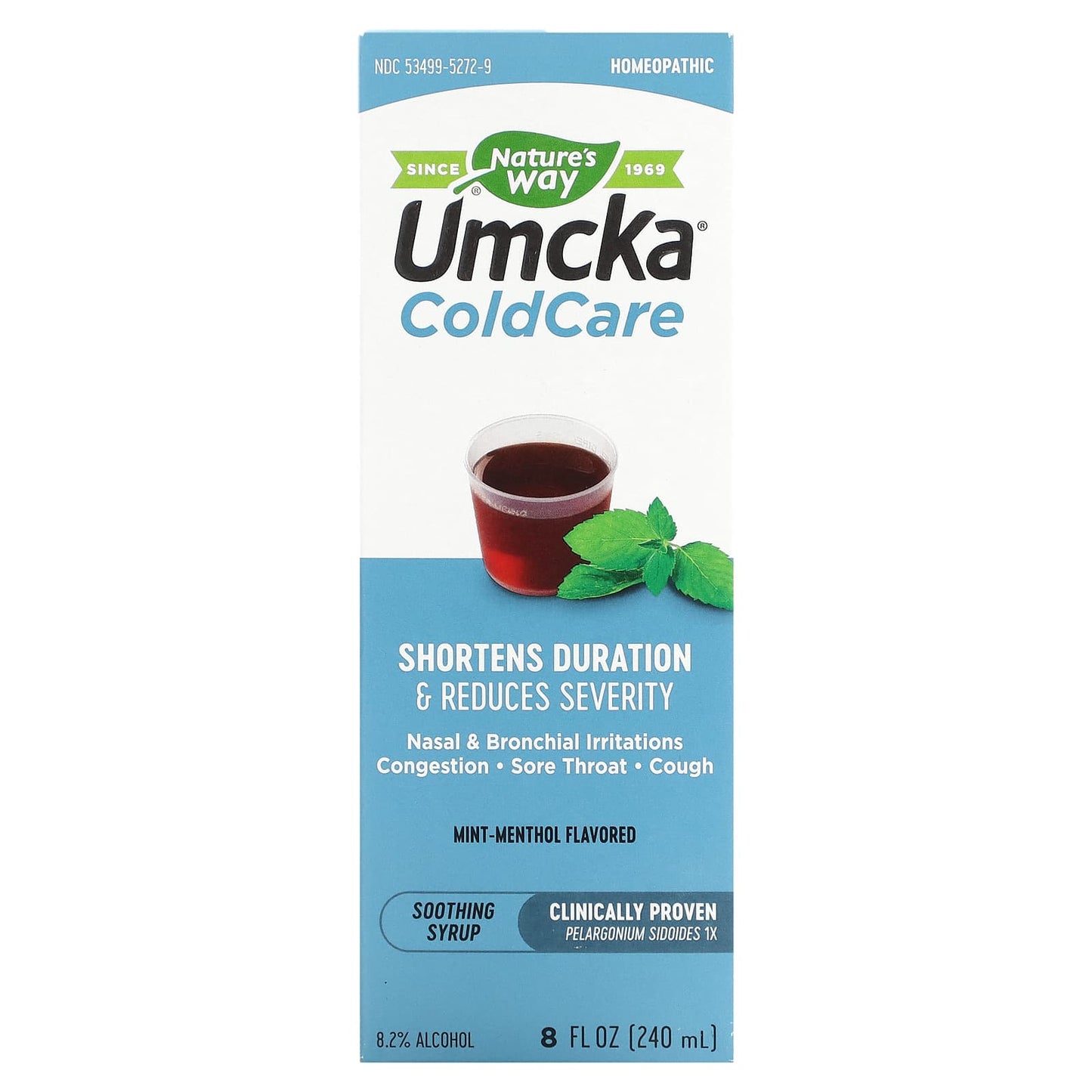 Nature’s Way, Umcka Menthol Syrup, 8 Oz Syrup UPC 033674157923 | Hilife Vitamins
