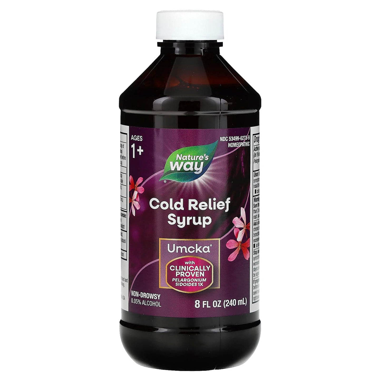 Nature’s Way, Umcka Coldcare Syrup Cherry, 8 Fl Oz UPC 033674157930 | Hilife Vitamins