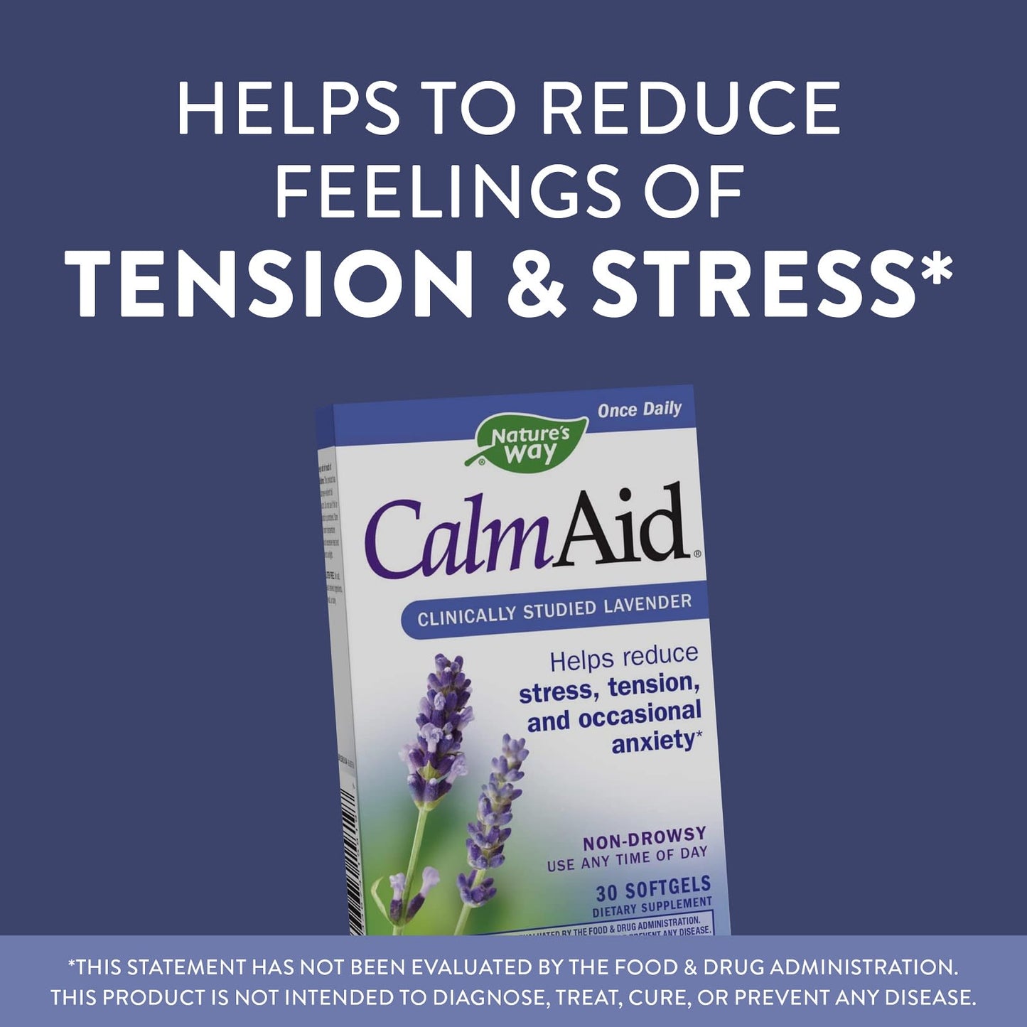 Nature’s Way, Calm Aid, 30 Softgels