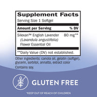 Nature’s Way, Calm Aid, 30 Softgels UPC 033674158197 | Hilife Vitamins