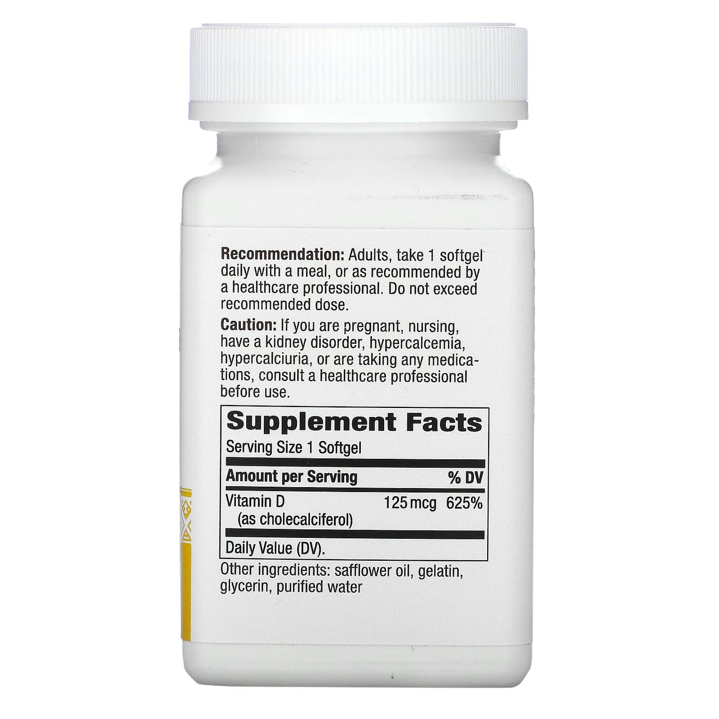 Nature’s Way, Vitamin D 5000 IU, 240 Softgels UPC 033674158364 | Hilife Vitamins