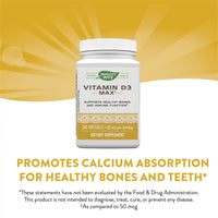 Nature’s Way, Vitamin D 5000 IU, 240 Softgels UPC 033674158364 | Hilife Vitamins
