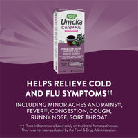 Nature’s Way, Umcka Elderberry Intensive Cold And Flu Berry, 4 Oz - [product_sku] | HiLife Vitamins